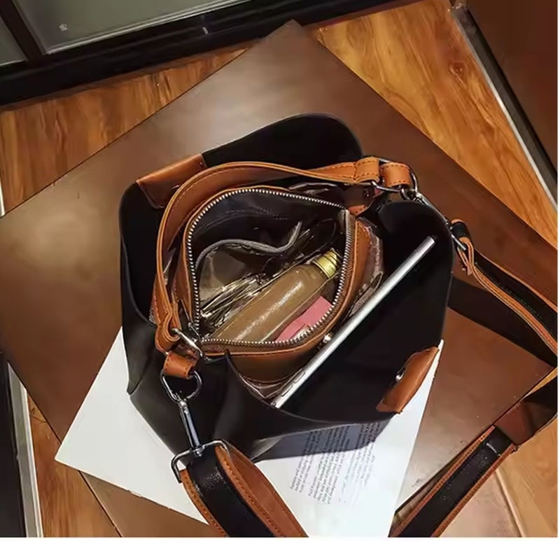 Osman Black Sling Bag for Girls - Image 2